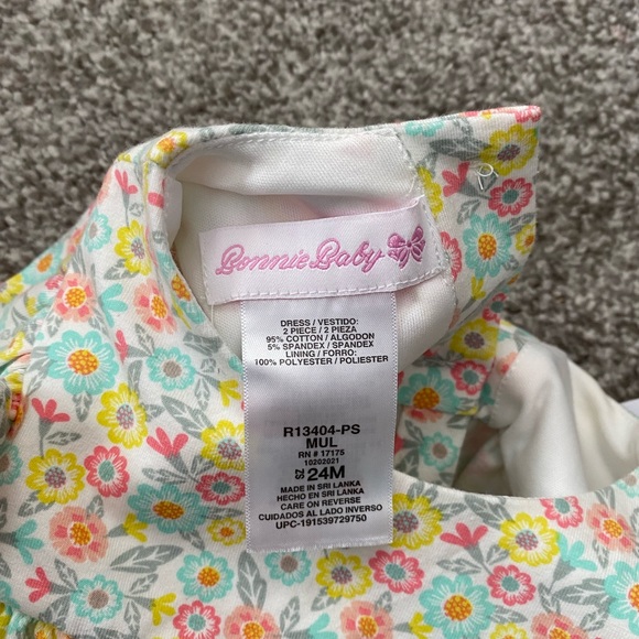 24 month Bonnie Baby dress new with tags! Perfect condition. - Picture 3 of 3